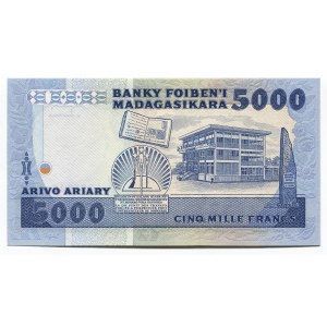Madagascar 5000 Francs 1983 - 1987 (ND)