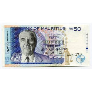 Mauritius 50 Rupees 1998