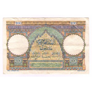 Morocco 100 Francs 1948