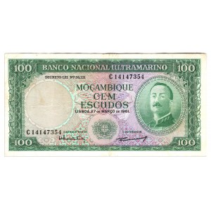 Mozambique 100 Escudos 1961
