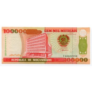 Mozambique 100000 Meticais 1993