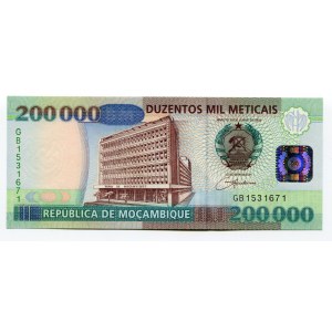 Mozambique 200 Meticais 2003