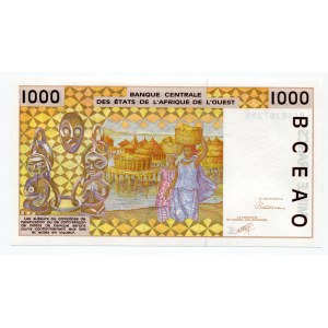 Senegal 1000 Francs 1991