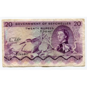 Seychelles 20 Rupees 1971