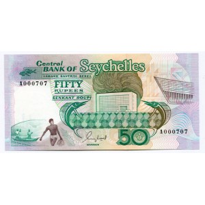 Seychelles 50 Rupees 1989