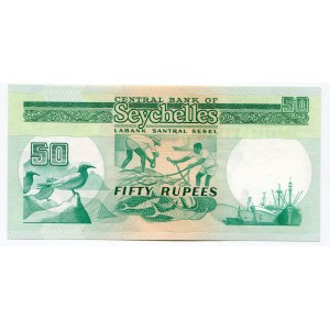 Seychelles 50 Rupees 1989