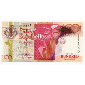 Seychelles 100 Rupees 2001