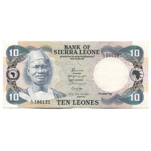 Sierra Leone 10 Leones 1984