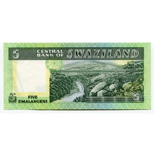 Swaziland 5 Emalangeni 1982