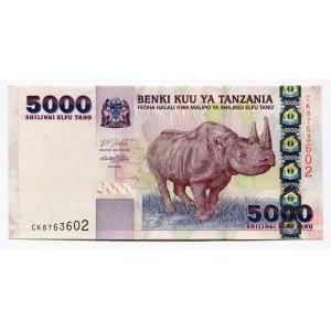 Tanzania 5000 Shilingi 2003