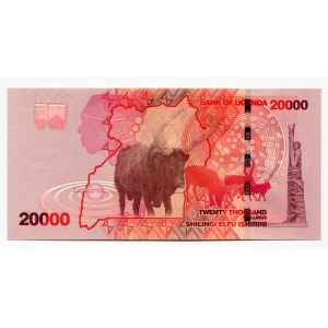 Uganda 20 Shillings 2010