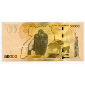 Uganda 50000 Shillings 2010