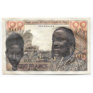 West African States 100 Francs 1959