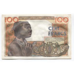 West African States 100 Francs 1959