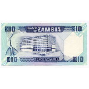 Zambia 10 Kwacha 1980 - 1988