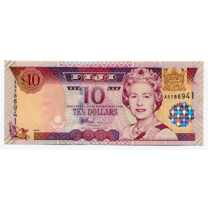 Fiji 10 Dollars 2002