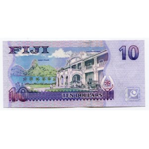 Fiji 10 Dollars 2007 -2012