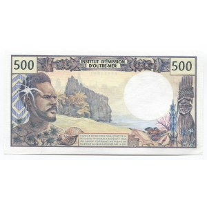 French Pacific Territories 500 Francs 1985