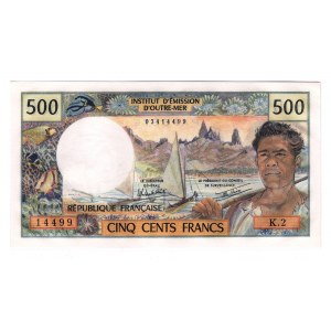 New Caledonia 500 Francs 1969