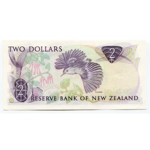 New Zealand 2 Dollars 1985 - 1989