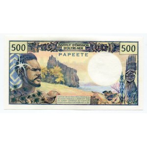 Tahiti 500 Francs 1985 (ND)