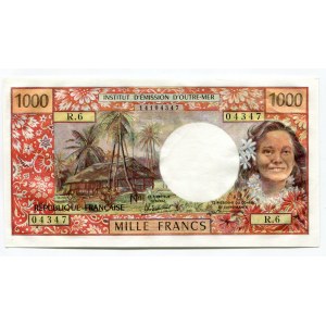 Tahiti 1000 Francs 1985 (ND)