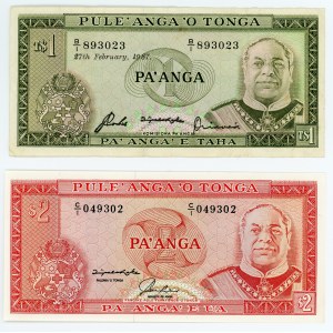 Tonga 1 & 2 Panga 1974 - 1992