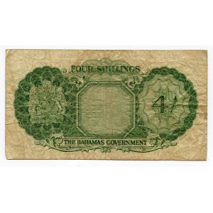 Bahamas 4 Shillings 1953