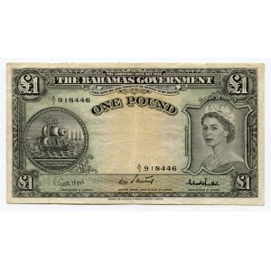 Bahamas 1 Pound 1953