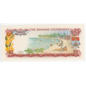Bahamas 3 Dollars 1965 (ND)