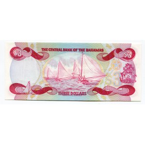 Bahamas 3 Dollars 1974 (ND)