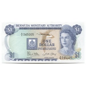 Bermuda 1 Dollar 1986