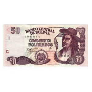 Bolivia 50 Bolivianos 2005