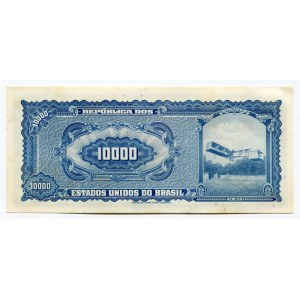 Brazil 10 Cruzeiros on 10000 Cruzeiro 1966 - 1967