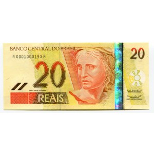 Brazil 20 Reais 2002