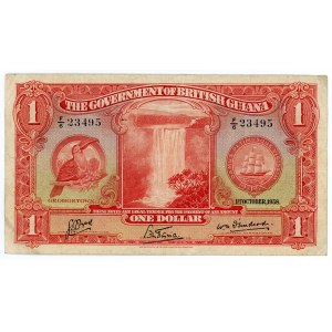 British Guiana 1 Dollar 1938