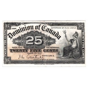 Canada 25 Cents 1900