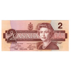 Canada 2 Dollars 1986