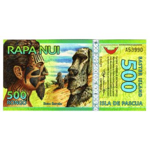 Chile Easter Island 500 Rondo 2012 Souvenir