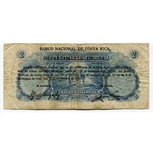 Costa Rica 2 Colones 1937