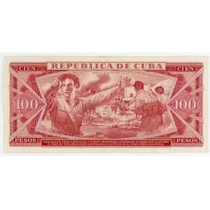Cuba 100 Pesos 1961 SPECIMEN