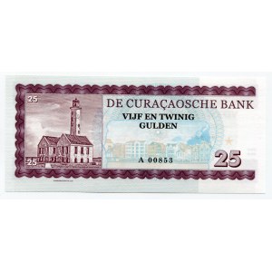 Curacao 25 Gulden 2016 Specimen Willemstad
