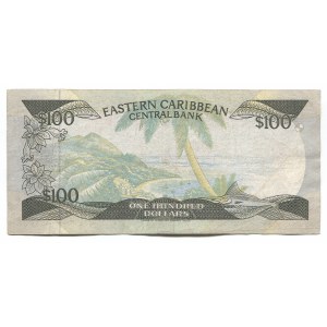 East Caribbean States 100 Dollars 1988 - 1993 (ND)
