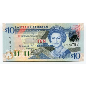 East Caribbean States 10 Dollars 2003