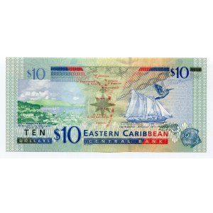 East Caribbean States 10 Dollars 2003