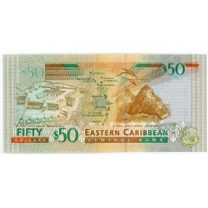 East Caribbean States 50 Dollars 2008