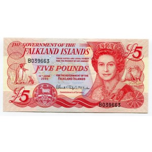 Falkland Islands 5 Pounds 2005