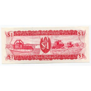 Guyana 1 Dollar 1966 - 1992