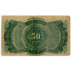 Honduras 50 Centavos 1886
