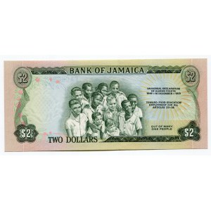 Jamaica 2 Dollars 1973